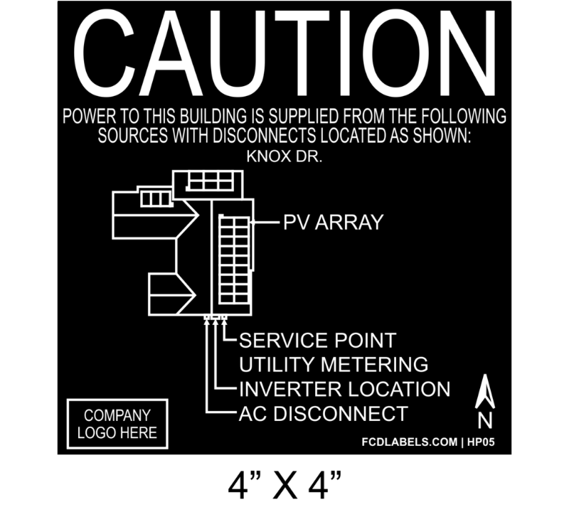 4" x 4" | House Placard | Map Layout - Black & White