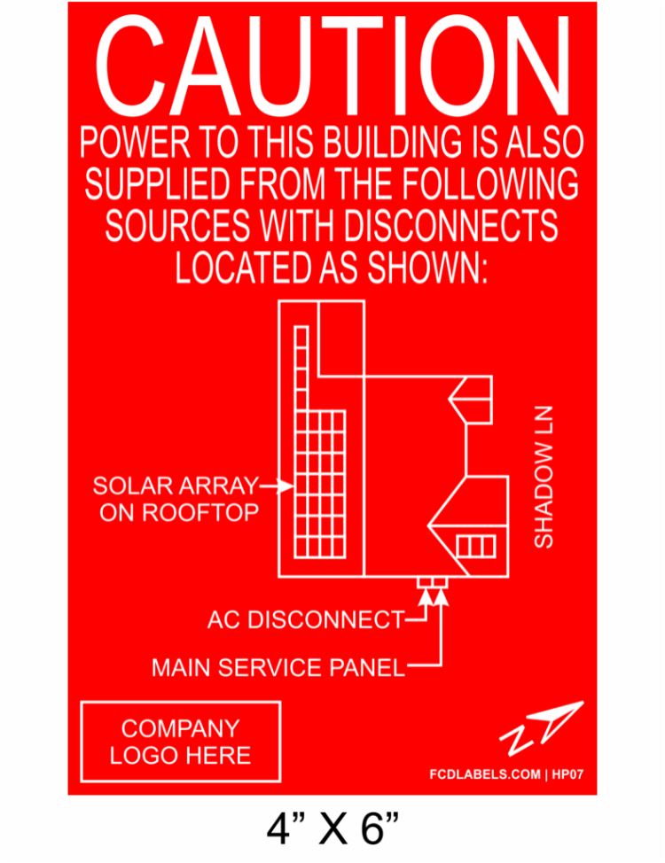 4" x 6" | House Placard | Map Layout - Red & White