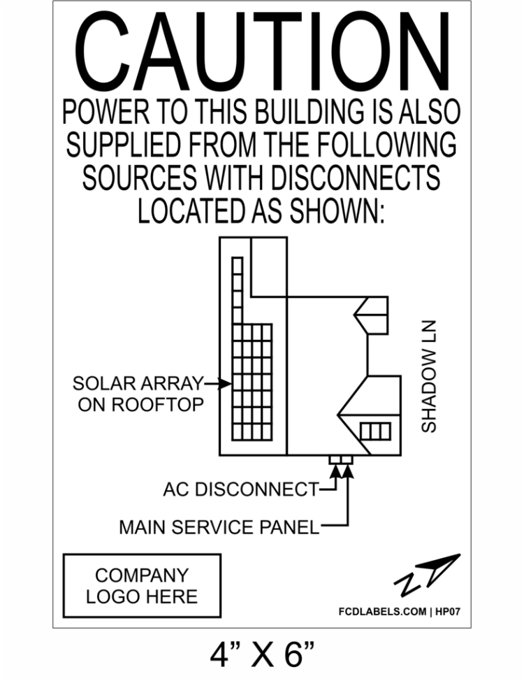 4" x 6" | House Placard | Map Layout - White & Black