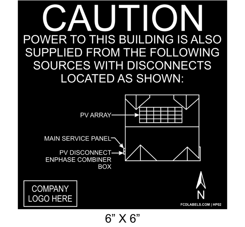 6" x 6" | House Placard | Map Layout - Black & White