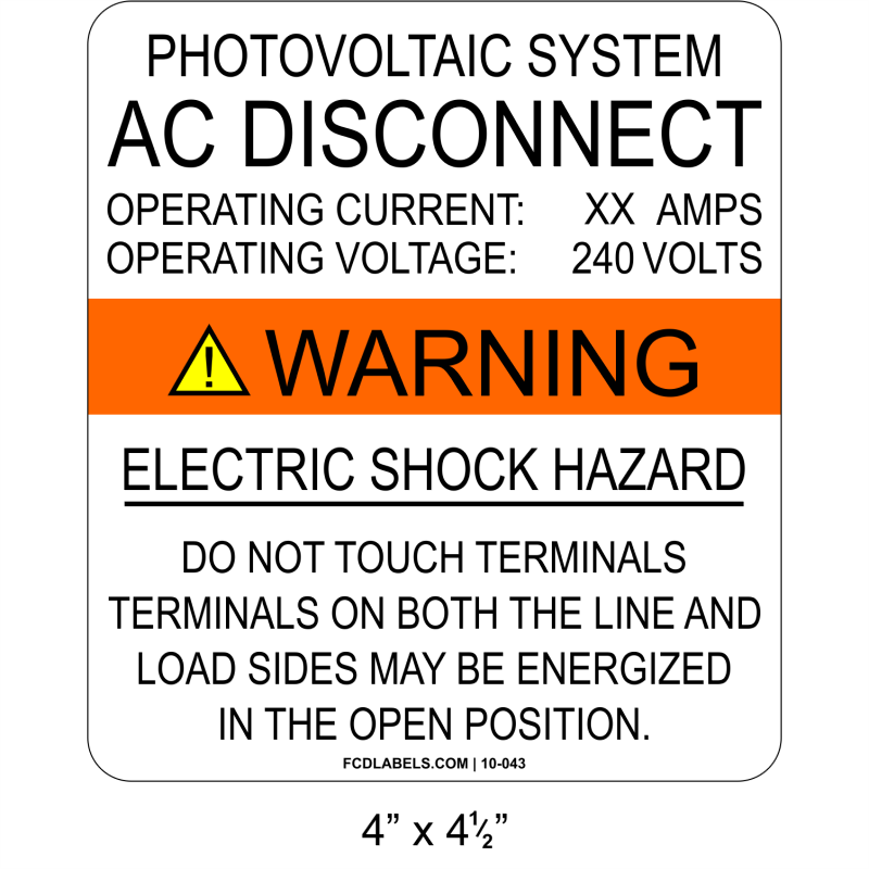 Safety and Warning Signs – Page 3 – FCDLabels