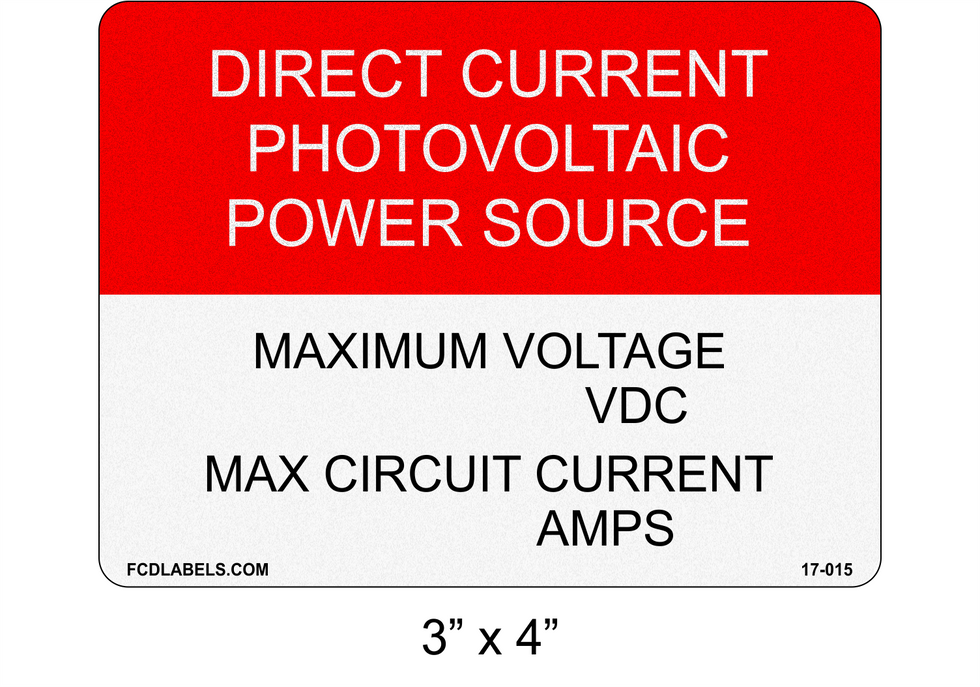 Custom Solar Signage – FCDLabels