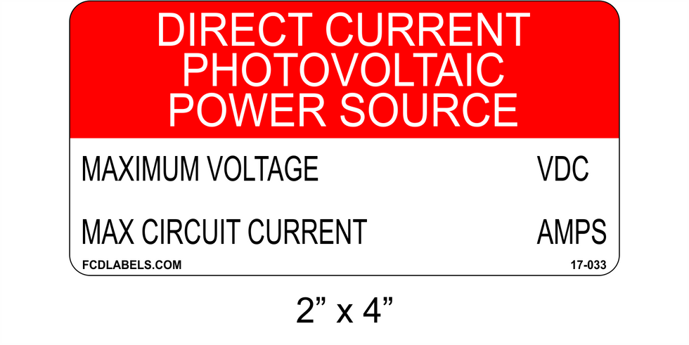 Custom Solar Signage – FCDLabels