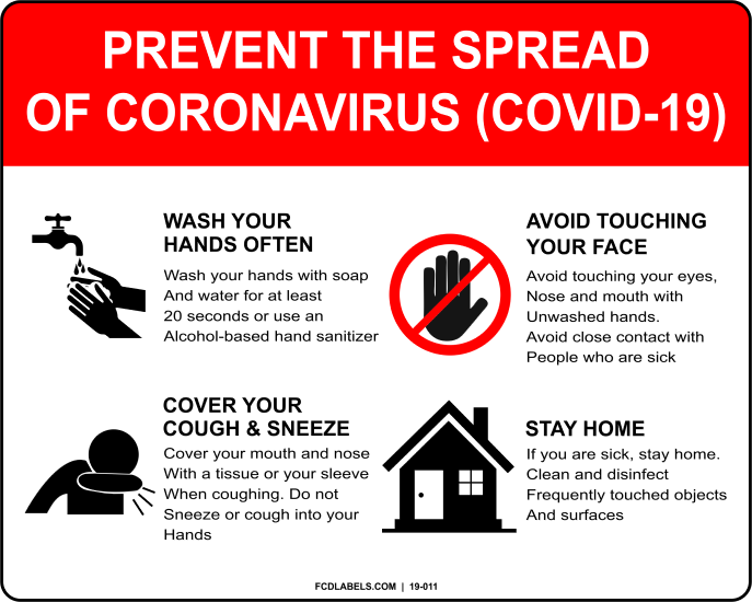 COVID-19 | PREVENT THE SPREAD OF CORONAVIRUS