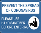 COVID-19 | PLEASE USE HAND SANITIZER BEFORE ENTERING