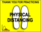 COVID-19 | THANK YOU FOR PRACTICING PHYSICAL DISTANCING