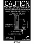 4" x 6" | House Placard | Map Layout - Black & White