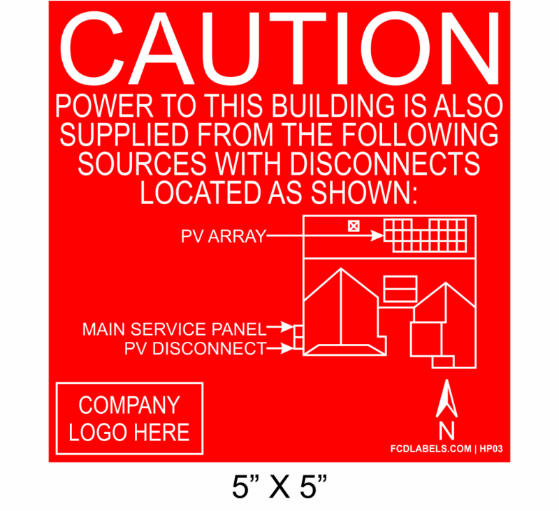Structural Placard Placards - House Placard – FCDLabels